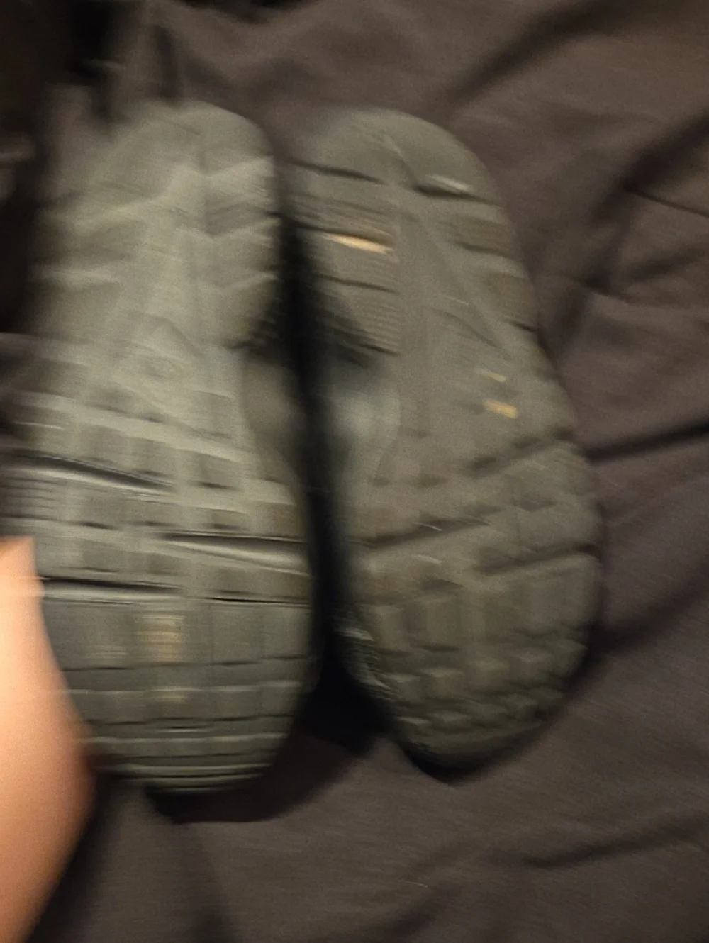 Nike Kids Black and Dark Gray Athletic Sneakers
